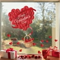 thumbnail image 7 of 2026 Valentines Day Window Clings Double-Sided Heart Window Stickers Red Happy Valentines Window Decals for Home Wedding Anniversary Party Mothers Day Decorations Store Glass Decorations, 7 of 7