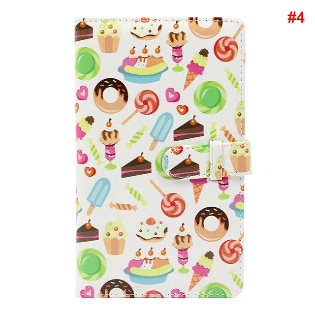 CAROOTU Universal Album Large Capacity Business Card Holder Picture Case 3-inch 96-Photo PU for Bank Card