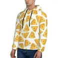 thumbnail image 2 of Hoodies for Men - Cute Cheese Long Sleeve Comfrt Men'S Fashion Hoodies & Sweatshirts, Sweatshirts for Men Hoodies Pullover Clothing Clothes with Pouch, 2 of 7