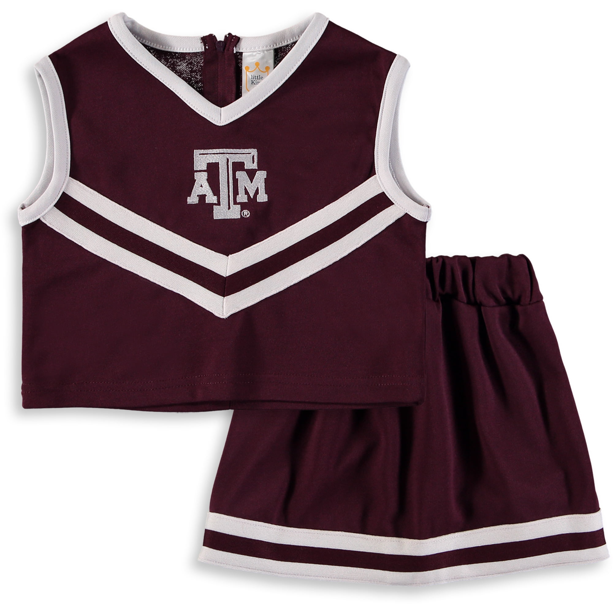 NCAA Texas Aand M Aggies Toddler Cheer Jumper Dress with Tank
