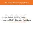 thumbnail image 2 of MAX Advanced Brakes - Brake Kit For 2013-2014 Mercedes-Benz E400| Carbon Ceramic Brake Pad and Rotor Kit Front and Rear| Daily Driving OE Replacement Brake Rotors, 2 of 9
