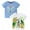 01-Heart Girl, variant on ENFLASH Girls and Toddlers' Short-Sleeve Graphic T-Shirts Summer Crewneck Kids Tee Tops, 2 Pack