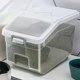 thumbnail image 4 of Caja de Almacenamiento de Arroz de 10 Kg, A Prueba de Insectos y Humedad, Dispensador de Cocina, Cubo para Harina y Cereales, Organizador de Alimentos., 4 of 5