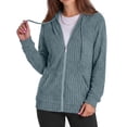 thumbnail image 2 of Rosvigor Womens Oversized Hoodies Lightweight Color Block Sweatshirts for Women Casual Hooded Shirts, 2 of 7