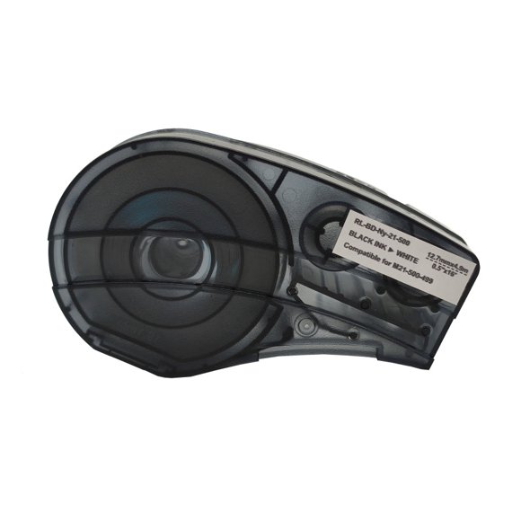 Étiquettes Compatibles Brady M21-500-499 (Noir sur Blanc) par Superink