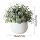 thumbnail image 3 of Artificial Plant Pot, Small Potted Decoration, Living Room Countertops Windowsills, Desktop Greenery, Home Decor, Artificial Plants for Home, Realistic Touch, Stylized Design, High Traffic Plants,, 3 of 9