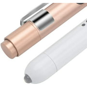 CAVN Pen Light with Pupil Gauge LED Penlight for Nurses Doctors, 2 Pcs Reusable Medical Penlight for Nursing Students,