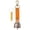 Orange, variant on Hersfrd Bear Bell with Emergency Whistle Set Loud Bear Bell for Bear Deterrent (Black)