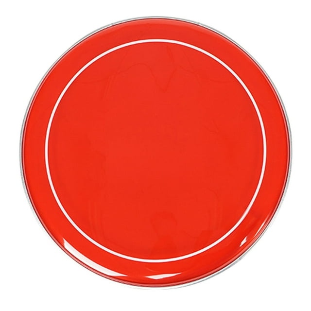 relayinert Patch Protecteur de Tambour pour Concert de Basses 16 Pouces Rouge 12 Pouces