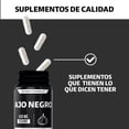 thumbnail image 3 of Beyond Vitamins | Ajo Negro Cápsulas Natural 630mg Con Semilla De Uva , Cápsulas Veganas - Sin Conservantes - Antioxidante Natural -  Sin Sabor - Black Garlic - Vitaminas Mujer / Hombre -(60 Cápsulas), 3 of 6