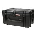thumbnail image 2 of Monoprice Weatherproof / Shockproof Hard Case with Wheels - Black IP67 level dust and water protection up to 1 meter depth with Customizable Foam, 33" x 22" x 17", 2 of 5