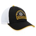 thumbnail image 3 of Men's Fanatics Black/White Boston Bruins Fundamental Adjustable Hat, 3 of 4