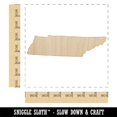 thumbnail image 2 of Tennessee State Silhouette Wood Shape Unfinished Piece Cutout Craft DIY Projects - 6.25 Inch Size - 1/8 Inch Thick, 2 of 7