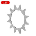 thumbnail image 3 of pitrice Single Speed Cassette Cog Bike Freewheel Bicycle Components Parts Refit Silver 12T, 3 of 6