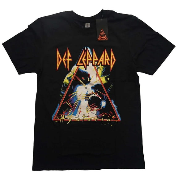 Def Leppard Unisex T-Shirt Hysteria (Small)