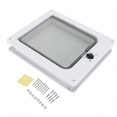 thumbnail image 1 of ZOUSSIQI Pet Flap Door with Four Models Small Gate Door Intelligent Control Door for Cat DogXL White CW04#479, 1 of 13