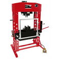 thumbnail image 3 of AFF - Shop Press - 100 Ton Capacity - Foot Operated Air Motor/Manual Pump W/ Hydraulic Ram - Built In Polycarbonate Press Guard - 10 pc Pin & Bearing Press Adapter Set Included - SUPER DUTY, 3 of 3