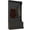 Black, variant on 38 Entryway Hall Tree with Storage Bench, Coat Rack with 4 Hooks and Shoe Storage for Small Entryway, Gray MDF