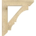 thumbnail image 3 of Ekena Millwork 6"W x 34"D x 38"H Balboa Slat Rough Sawn Bracket, Douglas Fir, 3 of 4