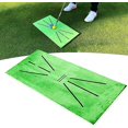 thumbnail image 1 of Estera de entrenamiento de Golf para columpio, estera de entrenamiento de Golf, juego de ayuda para entrenamiento de Mini Golf de bateo, 1 of 4