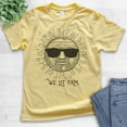thumbnail image 2 of Kids We Lit Fam Shirt, Youth Kids Boy Girl T-Shirt, Sun Shirt, Sunshine Shirt, Family Shirt, Yellow, Medium, 2 of 4