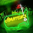 thumbnail image 2 of Master Neon Sign for Wall Decor Golf Neon Light for Man Cave Dimmable LED Light Up Sign for Golf Course Gym Club Bedroom Office Park Party Club Decor Birthday Gifts Art Size13.3 * 14.1In(WZCP067), 2 of 6