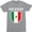 Athletic Heather, variant on Mexico Flag Fashion Country Souvenir Gift Pride logo Women's Tee Shirt