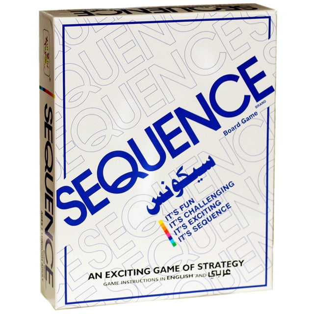 Mistaha Party Games Sequence Playing Cards Game An Exciting Game of Strategy Friends Playing Together