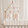 thumbnail image 7 of Baby Wooden Boho Rainbow Bed Bell Rattles Toys Hanging Pendant Newborn Toys Mobile Crib Bracket Montessori Toys Baby Birth Gift, 7 of 7