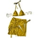 thumbnail image 5 of Traje de baño para mujer, moda, cómodo, bikini, traje de baño liso para mujer, bikinis, trajes de baño para mujer, conjuntos de bikini para mujer, trajes de baño bikini para mujer, 5 of 5