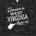 thumbnail image 4 of Inktastic Someone in West Virginia Loves Me Women's T-Shirt, 4 of 5