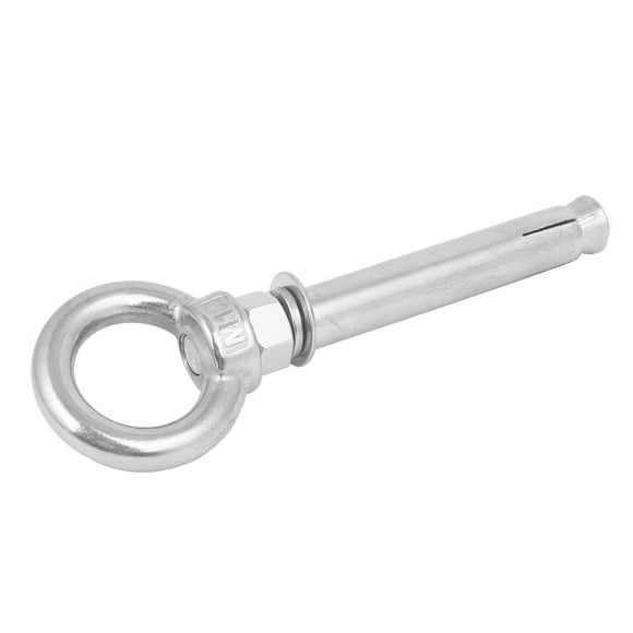 Unique Bargains M12 x 120mm 304 Stainless Steel Sleeve Anchor Concrete Expansion Eye Bolt