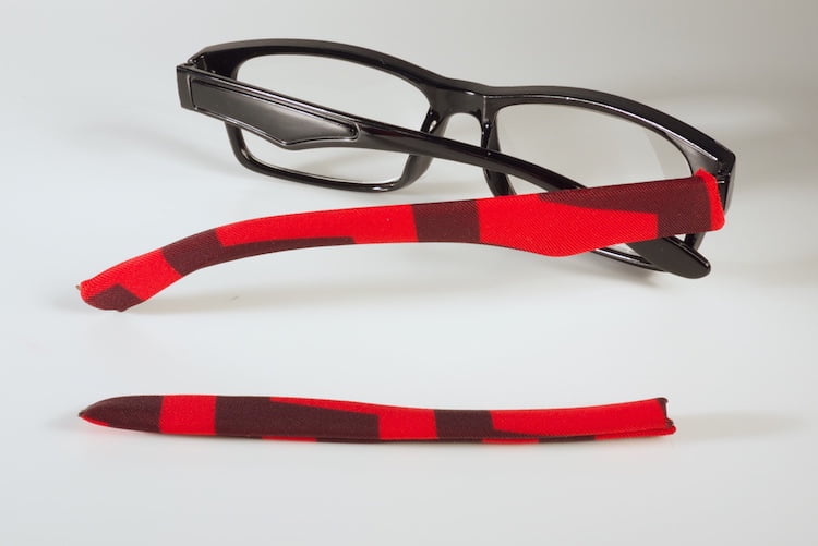 TEMPLESOX X TRANSFORM YOUR EYEWEAR AntiSlip Soft Eyeglass Temple Arm