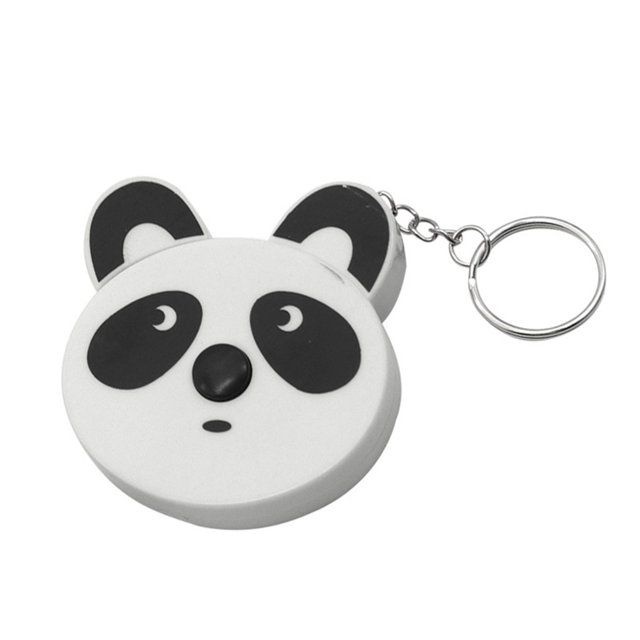 BTOER 0-150cm Or 0-60 Inches Mini Portable Cartoon Tape Measure 0-150cm 0-60 Inch With Key Ring Automatic Metric Imperial Hand Tools
