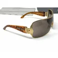 thumbnail image 4 of MIU MIU SUNGLASSES SMU51G 7FS-3N1 Shield Gold And Tortoise, 4 of 6