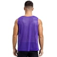 thumbnail image 2 of Alvivi Mens Hollow Out Mesh Training Vest Sleeveless See Through T-Shirt Night Club Tops Party Clubwear Purple XL, 2 of 7