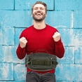 thumbnail image 5 of LOLIPPYY Fishing Waist Pack: Multi-Pocket Tackle Bag with Adjustable Belt for Men - Lightweight Chest Sling Design for Fly Fishing Gear Lure Storage, 5 of 7