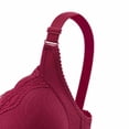 thumbnail image 3 of Bixock Plus Size Bra for Women Push Up Bra Wireless Bra Lace Splicing Thin Lift Support Abjustable Soft Straps Everyday Casual Women Under Wear, 3 of 5