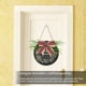 thumbnail image 3 of Cartel de bienvenida de fiesta, puerta de entrada, granja, plantas verdes de madera, Bowknot, colgante de pared, porche de primavera, decoración exterior B Advancent HA009517-02B, 3 of 4