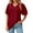 Red, variant on Womens Summer Tops Business Tops for Women Tall Shirts Casual Ladies Size Large Misses Long Sleeve T Shirt Neck Top plus Size Tunic Leggings Women Log Sleeve Shirts Neck Long plus XL