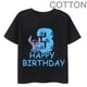 thumbnail image 3 of Camiseta negra de Lilo Stitch para niños, número de cumpleaños 1-14, ropa informal para niños y niñas, camisetas de dibujos animados de anime para niños, 3 of 5