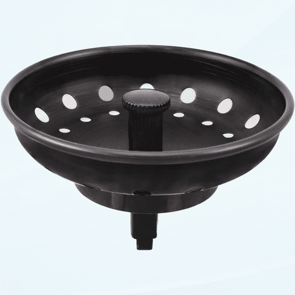 Oil Rubbed Bronze Sink Drain Strainer Basket for Standard 3-1/2 inch Sink