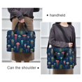thumbnail image 6 of FORMRS 16" Laptop Bag Carrying Sleeve Case with Handle Travel Shoulder Briefcase, Cartoon Jellyfish Pattern, 6 of 8