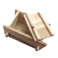 thumbnail image 4 of Fancyes Wooden Tofu Press Maker Soybean Curd Maker Kitchen Gadget, DIY Homemade Kitchen Cheese Maker for Home Living Room Cheese Tofu 11cmx15cmx8.8cm, 4 of 8