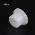 thumbnail image 3 of Uxcell 14.7mmx18.5mmx15.5mm Flanged Sleeve Bearings Nylon Bushings, White 10 Pack, 3 of 5