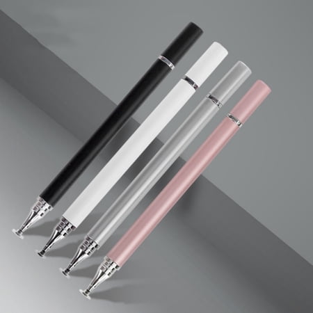 Pen for Tablet 2-in-1 Capacitive Stylus with Disc Tip and Ballpoint Ink 14 cm Works with All Capacitive Touchscreen Devices