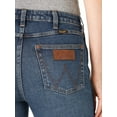 thumbnail image 2 of Jeans Wrangler para mujer, estilo retro, talle alto, con forma de trompeta, estampado acampanado, 2 of 4