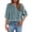 Blue -AO15, variant on Cotton Linen Shirts for Women Lightweight Retro Embroidered 3/4 Sleeve Boho Blouse Casual Loose Bohemian Tunic Tops Red 2XL