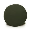 thumbnail image 3 of Porfeet Men's Solid Color Drawstring Canvas Large Capacity Bucket Bag Casual Backpack,Army Green, 3 of 9