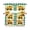 Green, variant on Yellow Truck Kitchen Curtains Sets 24 Inch Length with Valance, Stars Navy Blue Checkered Modern Farmhouse Art Swag Valances and Tiers Curtain Set Swag Curtains for Living Room, Bathroom, Cafe